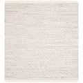 Safavieh Rag Square Rugs, Ivory and Multi Color - 4 x 4 ft. RAR121G-4SQ